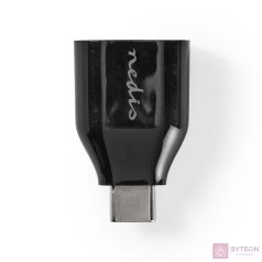 Nedis CCGB60915BK csatlakozó átlakító USB C USB A Fekete
