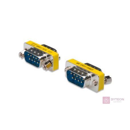 Digitus D-Sub9 M/M D-Sub Ezüst