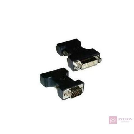 Goobay MMK ADAP DVI F > 15 pin HD M (VGA) DVI-I 15 VGA HD M