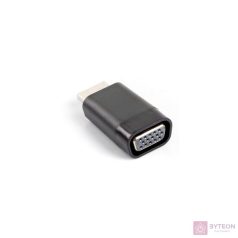 Lanberg AD-0016-BK csatlakozó átlakító VGA HDMI Fekete