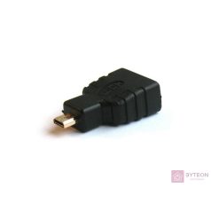Savio CL-17 csatlakozó átlakító Micro-HDMI HDMI Fekete