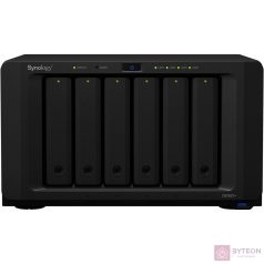   Synology DiskStation DS1621+ tárolószerver NAS Asztali Ethernet/LAN csatlakozás Fekete V1500B