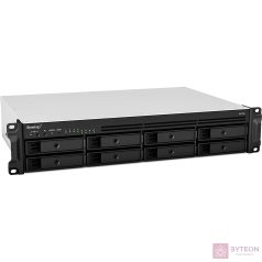   Synology RackStation RS1221+ tárolószerver NAS Rack (2U) Ethernet/LAN csatlakozás Fekete V1500B