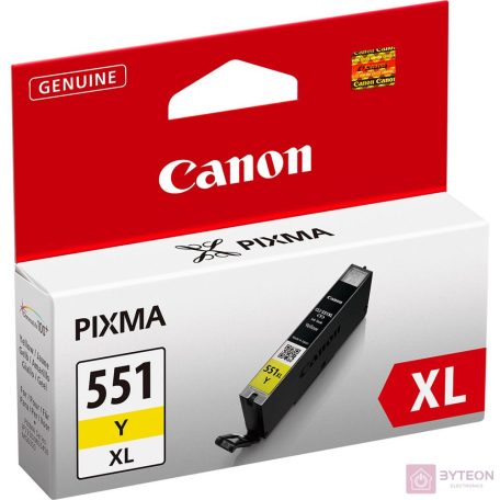 Canon CLI-551Y XL - Sárga