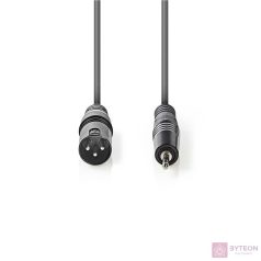 Nedis COTH15300GY15 audio kábel 1,5 M XLR (3-pin) Szürke