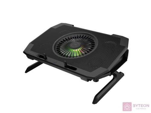 GENESIS Oxid 850 notebook hűtőpad 43,9 cm (17.3") 2500 RPM Fekete