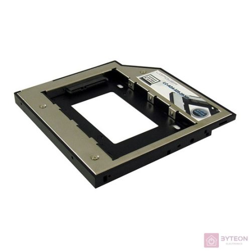 LC-Power LC-ADA-525-25-NB beépítő keret 13,3 cm (5.25") HDD tartó keret Fekete, Zöld