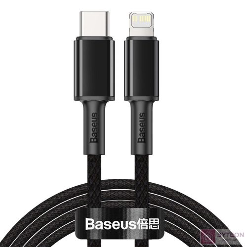 Baseus CATLGD-A01 Lightning kábel 2 M Fekete