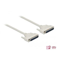 DeLOCK 86879 soros kábel Bézs 2 M D-Sub 37 Pin