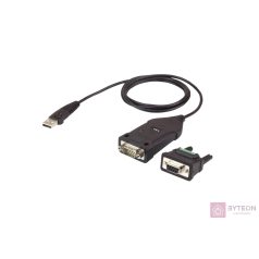 ATEN UC485 soros kábel Fekete 1,2 M USB A típus DB-9