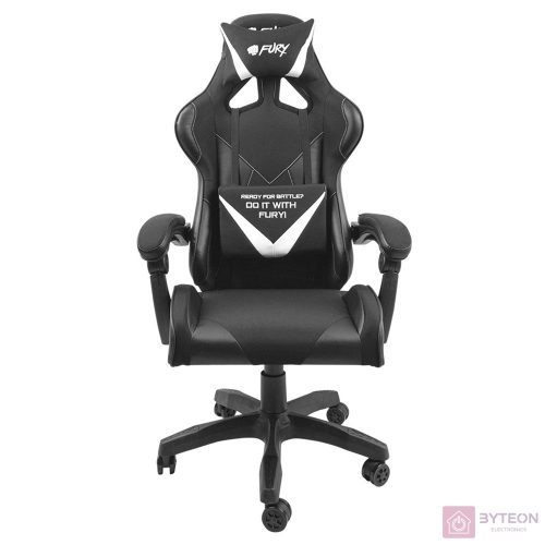 Fury Avenger L Gamer szék - Fekete/Fehér