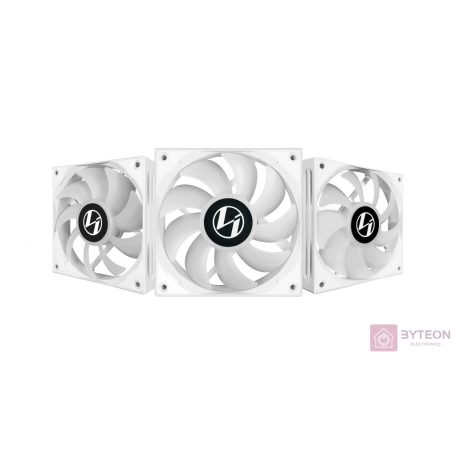 Lian Li ST120 RGB 120mm [3-Pack, Led control] - Fehér