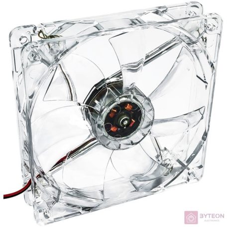 Akyga 120mm - Fehér led, átlátszó