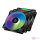 Arctic P12 PWM PST ARGB 0db 120mm [3-Pack] - Fekete