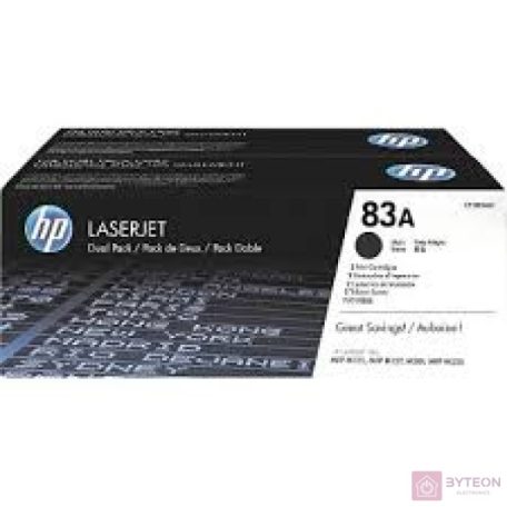 HP 83A (CF283AD) - Fekete, 2db-os