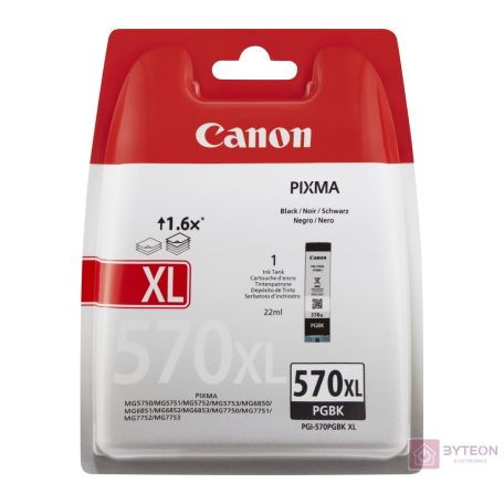 Canon PGI-570PGBK XL - Fekete
