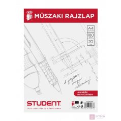 Rajzlap műszaki ICO Student A/4 20 ív/csomag