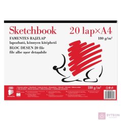 Skiccfüzet ICO Süni A/4 190 gr 20 lapos