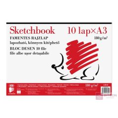 Skiccfüzet ICO Süni A/3 190 gr 20lapos