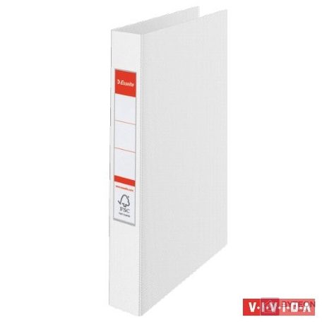 Gyűrűskönyv ESSELTE Standard Vivida 35mm 2 gyűrű fehér