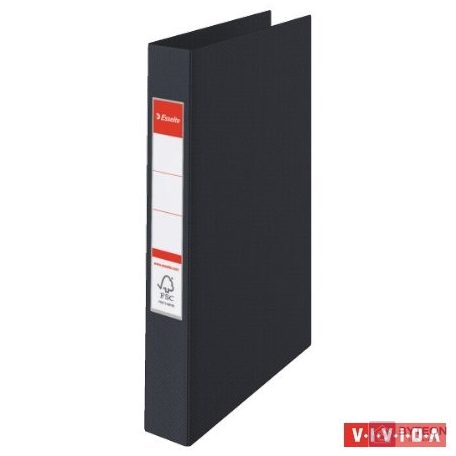 Gyűrűskönyv ESSELTE Standard Vivida 35mm 2 gyűrű fekete