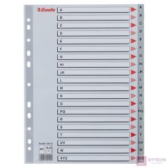 Regiszter ESSELTE műanyag A/4 A-Z