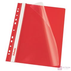 Gyorsfűző ESSELTE lefűzhető piros 10 db/csomag