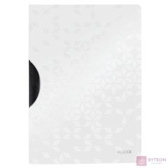 Gyorsfűző LEITZ Wow Colorclip A/4 fehér