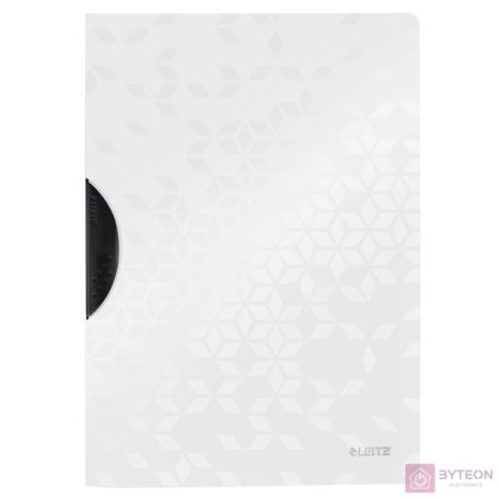 Gyorsfűző LEITZ Wow Colorclip A/4 fehér