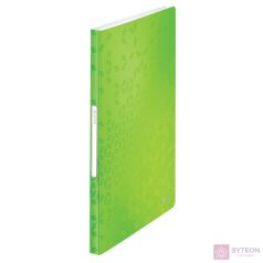 Iratvédő mappa LEITZ Wow A/4 40 tasakos zöld