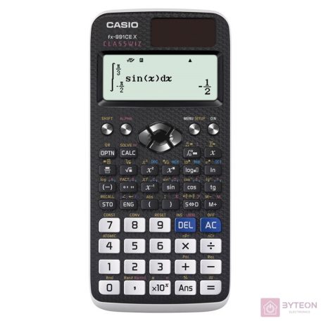 Számológép tudományos CASIO FX-991CE X 668 funkciós 2 soros 10+2 digit