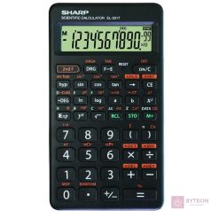   Számológép tudományos SHARP EL-501TBWH 146 funkciós 12 digit fehér