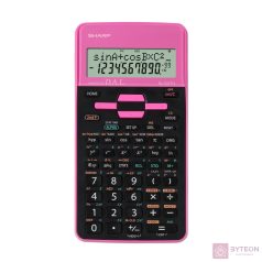  Számológép tudományos SHARP EL-531THBPK 272 funkciós 2 soros 12 digit rózsaszín