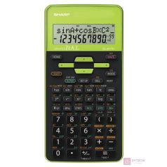   Számológép tudományos SHARP EL-531THGR 272 funkciós 2 soros 12 digit zöld