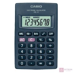 Számológép zseb CASIO HL-4 8 digit