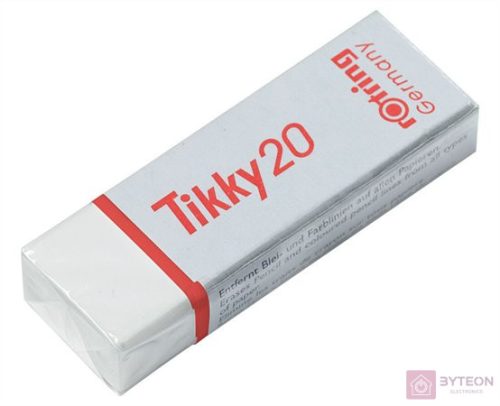 Radír ROTRING Tikky 20 papírtokos 64x12x22mm fehér