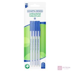 Golyóstoll ICO Signetta antibakteriális 4db-os készlet