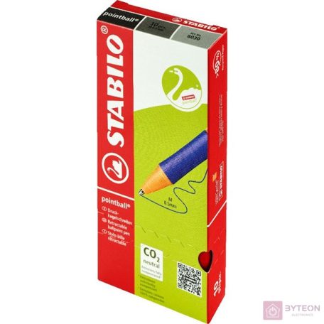 Golyóstoll STABILO PointBall piros