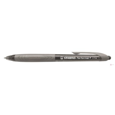 Golyóstoll STABILO Performer+ 328XF fekete/szürke