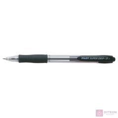   Golyóstoll PILOT Super Grip Ball Point Pen Fine nyomógombos fekete