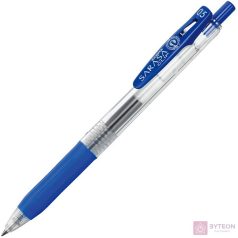 Zseléstoll  ZEBRA Sarasa Clip nyomógombos 0,5 mm kék