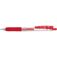 Zseléstoll  ZEBRA Sarasa Clip nyomógombos 0,5 mm piros