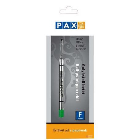 Tollbetét golyós PAX 0,8mm zöld