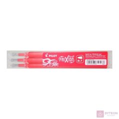   Tollbetét roller PILOT Frixion Clicker/Ball radírozható 0,35 mm piros 3 db/csomag