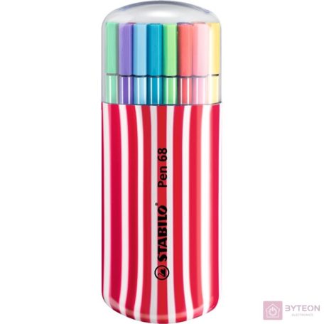 Filctoll STABILO Pen 68 20 db-os készlet Zebrui Berry