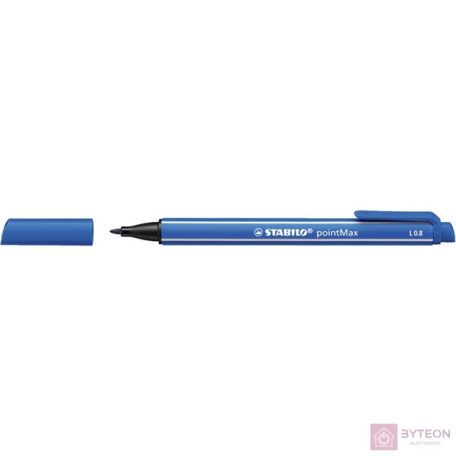 Filctoll STABILO PointMax 0.8 TENGERKÉK