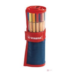 Tűfilc STABILO Point 88 feltekerős 25db-os készlet