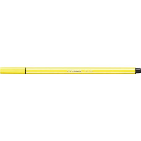 Filctoll STABILO Pen 68 citromsárga