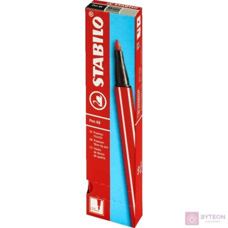 Filctoll STABILO Pen 68 vörös