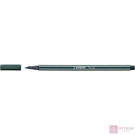 Filctoll STABILO Pen 68 olajzöld